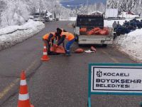 Yollarda onarım çalışmaları yapıldı