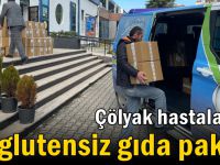 Çölyak hastalarına glutensiz gıda paketi