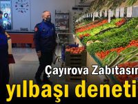 Zabıtadan yılbaşı denetimi