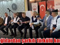 Elazığlılardan şarkılı türkülü kongre