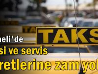 Kocaeli'de taksi ve servis ücretlerine zam yolda