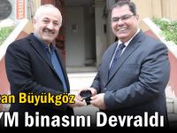 Başkan Büyükgöz ÖSYM binasını Devraldı