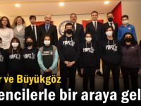 Kaymakam Güler ve Başkan Büyükgöz  Yücel Boru Lisesi’nde Bayrak Töreninde