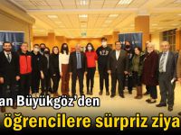 Başkan Büyükgöz’den GTÜ Öğrencilere Sürpriz Ziyaret