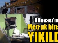 Dilovası'nda ki metruk binalar yıkıldı