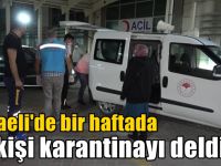 Kocaeli'de bir haftada 22 kişi karantinayı deldi...