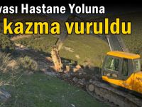 Dilovası Hastane Yoluna ilk kazma vuruldu