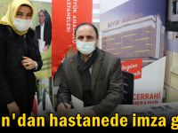 Hastanede imza günü