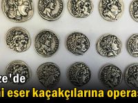 Gebze'de tarihi eser kaçakçılarına operasyon