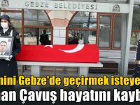 Gebze'de fenalaşan Uzman Çavuş hayatını kaybetti