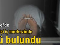 Gebze'de bir kişi iş merkezinde ölü bulundu!