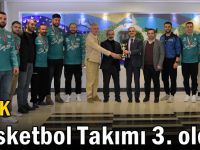 ÇESK Basketbol Takımı 3. oldu