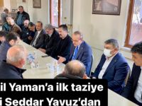 Yaman’a ilk taziye Vali Yavuz’dan