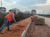 Selimiye Caddesine bin metrelik kaldırım