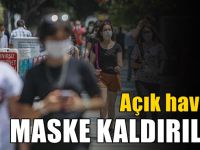 Maske zorunluluğu kaldırıldı