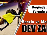 Benzin ve motorine bir büyük zam daha