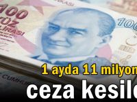 Kocaeli’de 1 ayda 11 milyon lira ceza kesildi!