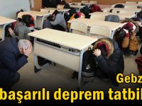 Gebze’de Başarılı Deprem Tatbikatı