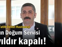 Gebze Fatih Devlet Hastanesi Kadın Doğum Servisi 2 yıldır kapalı!