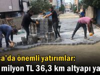 Darıca’da önemli yatırımlar: 62,3 milyon TL 36,3 km altyapı yapıldı