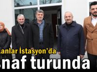 Başkanlar İstasyon’da Esnaf Turunda