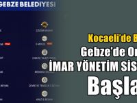 Gebze’de Online İMAR YÖNETİM SİSTEMİ Başladı