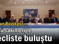 Başkan Büyükgöz İnönü  Sakinleriyle Mecliste Buluştu