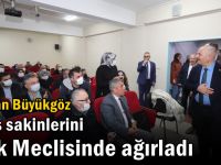 Başkan Büyükgöz Barış sakinlerini  Halk Meclisinde Ağırladı