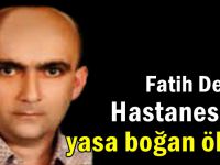 Fatih Devlet Hastanesi'ni yasa boğan ölüm