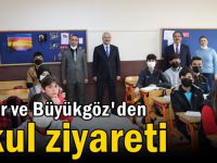 Kaymakam Güler ve Başkan Büyükgöz  Bayrak Töreni’nde Mesude İşman’da