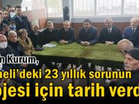 Bakan Kurum, Kocaeli’deki 23 yıllık sorunun projesi için tarih verdi