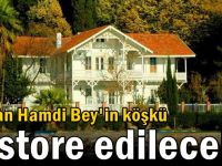 Osman Hamdi Bey'in köşkü restore edilecek