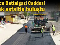 Darıca Battalgazi Caddesi sıcak asfaltla buluşturuldu