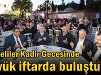 Gebzeliler Kadir Gecesinde Büyük İftarda Buluştu