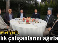 Kubilay ve Şayir, sağlık çalışanlarını ağırladı