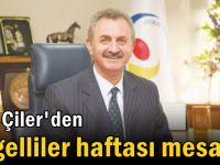 Çiler'den Engelliler haftası mesajı!