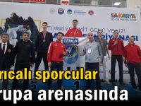 Darıcalı sporcular Avrupa Arenasında