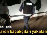 Dilovası'nda makaron kaçakçıları yakalandı!