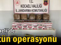 Jandarmadan tütün operasyonu