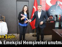 Başkan Şayir, Sağlık Emekçisi Hemşireleri unutmadı