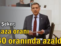 "İş kaza oranı %40 oranında azaldı"