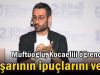 Müftüoğlu, Kocaelili öğrencilere başarının ipuçlarını verdi