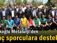 Çolakoglu Metalurji’den Genç Sporculara Destek