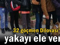 32 göçmen Dilovası'nda yakayı ele verdi