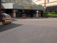 KOÜ Tıp Fakültesi girişi asfaltlandı
