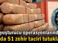 Kocaeli'de 1 ayda 51 zehir taciri tutuklandı!