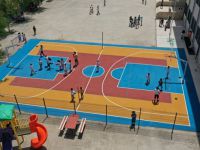 70 okula daha basketbol ve voleybol sahası