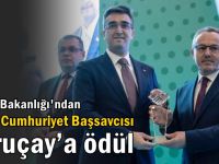 Gebze Cumhuriyet Başsavcısı Kuruçay’a ödül