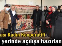 Dilovası Kadın Kooperatifi yeni yerinde açılışa hazırlanıyor