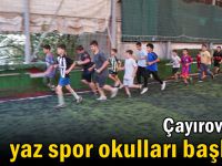 Çayırova’da Yaz Spor Okulları başladı